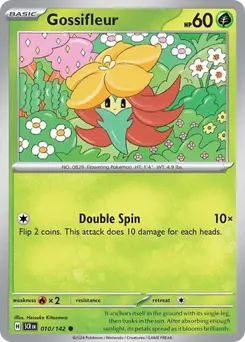 Gossifleur #10, Standard