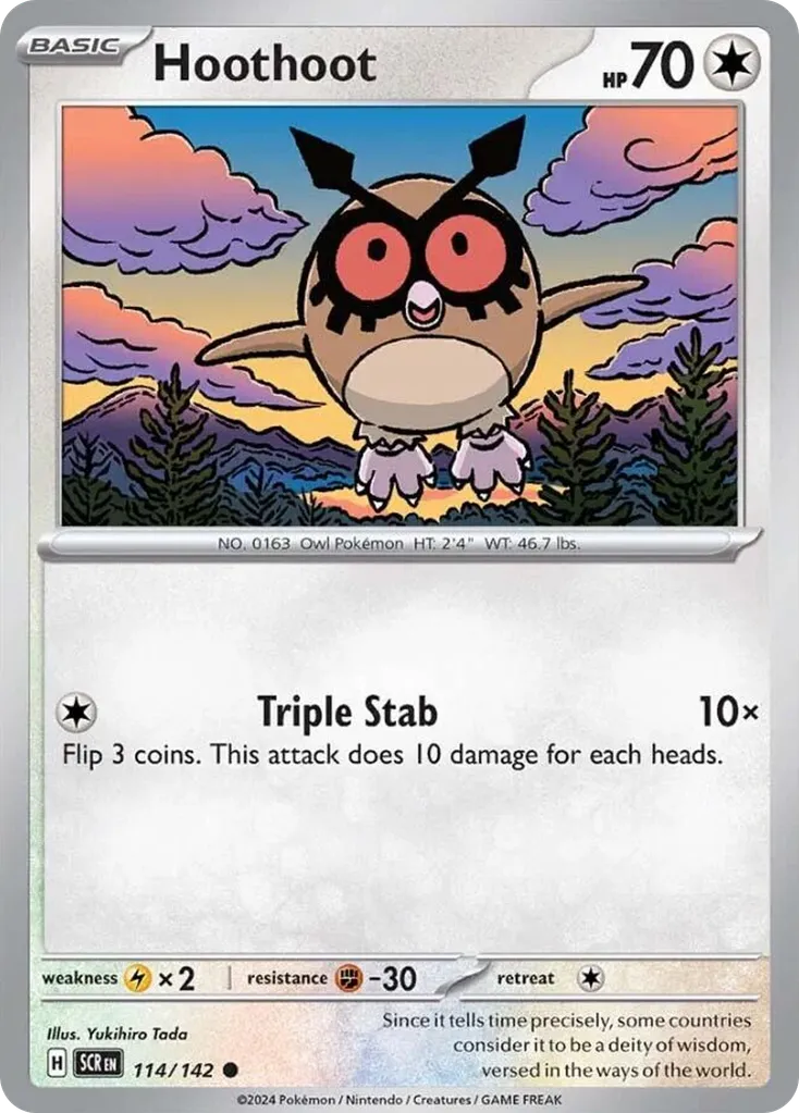 Hoothoot #114, Stellar Crown