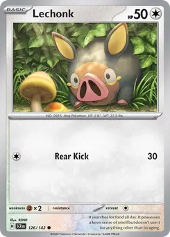 Lechonk #126, Reverse Holo