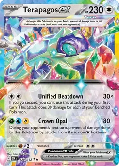 Terapagos ex #128, Standard