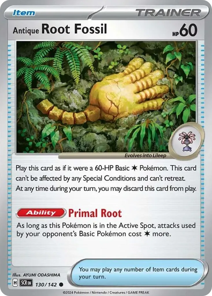 Antique Root Fossil #130, Stellar Crown