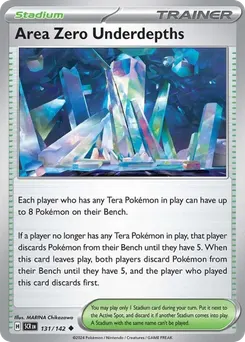 Area Zero Underdepths #131, Reverse Holo