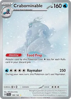 Crabominable #149, Standard