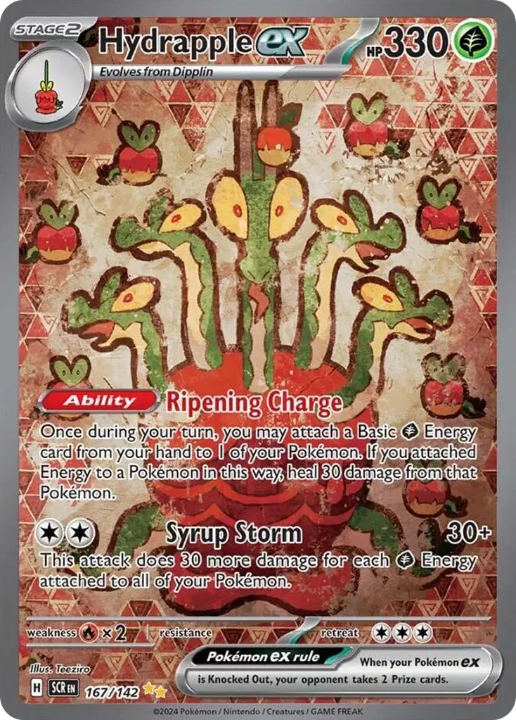 Hydrapple ex #167, Stellar Crown