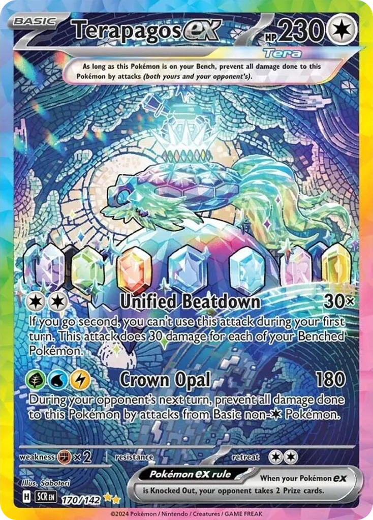 Terapagos ex #170, Stellar Crown