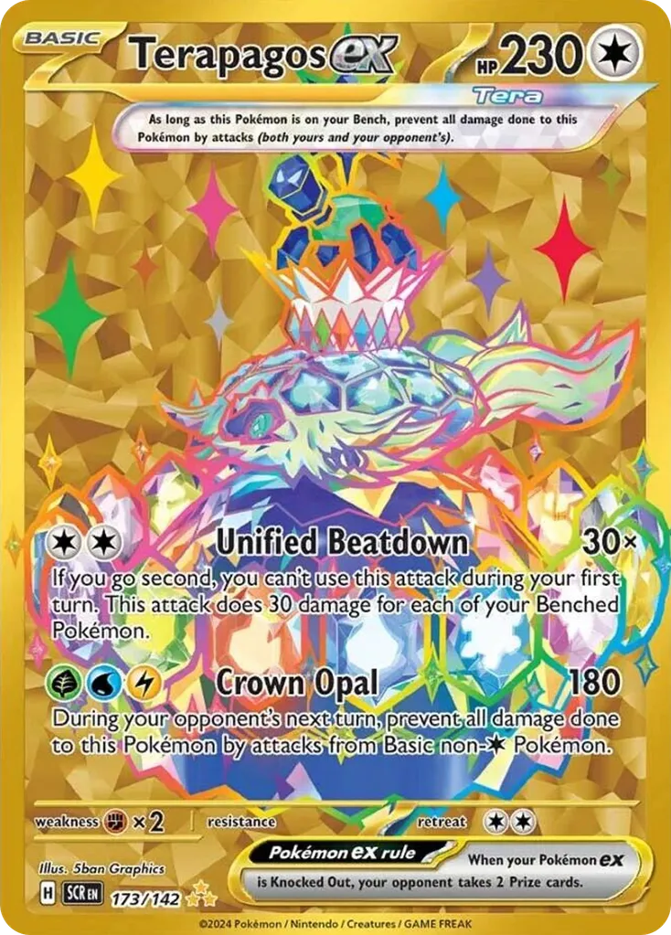 Terapagos ex #173, Stellar Crown