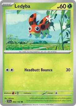 Ledyba #2, Reverse Holo