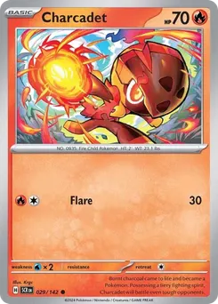 Charcadet #29, Reverse Holo