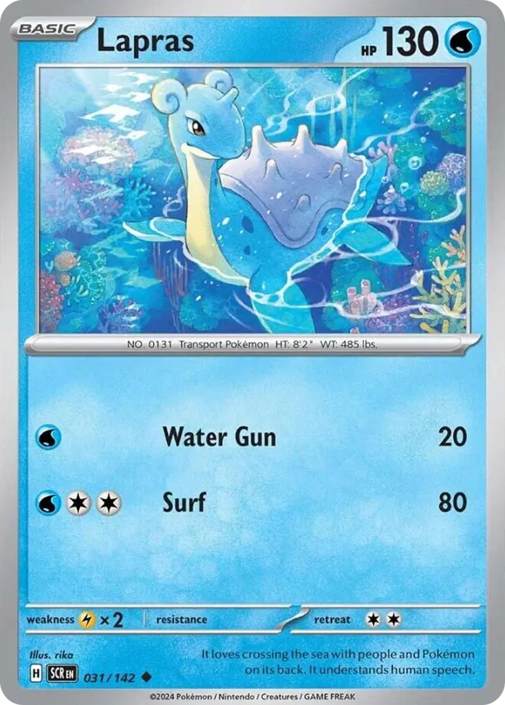 Lapras #31, Stellar Crown