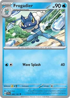 Frogadier #40, Reverse Holo