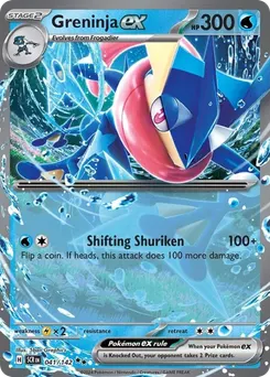 Greninja ex #41, Standard