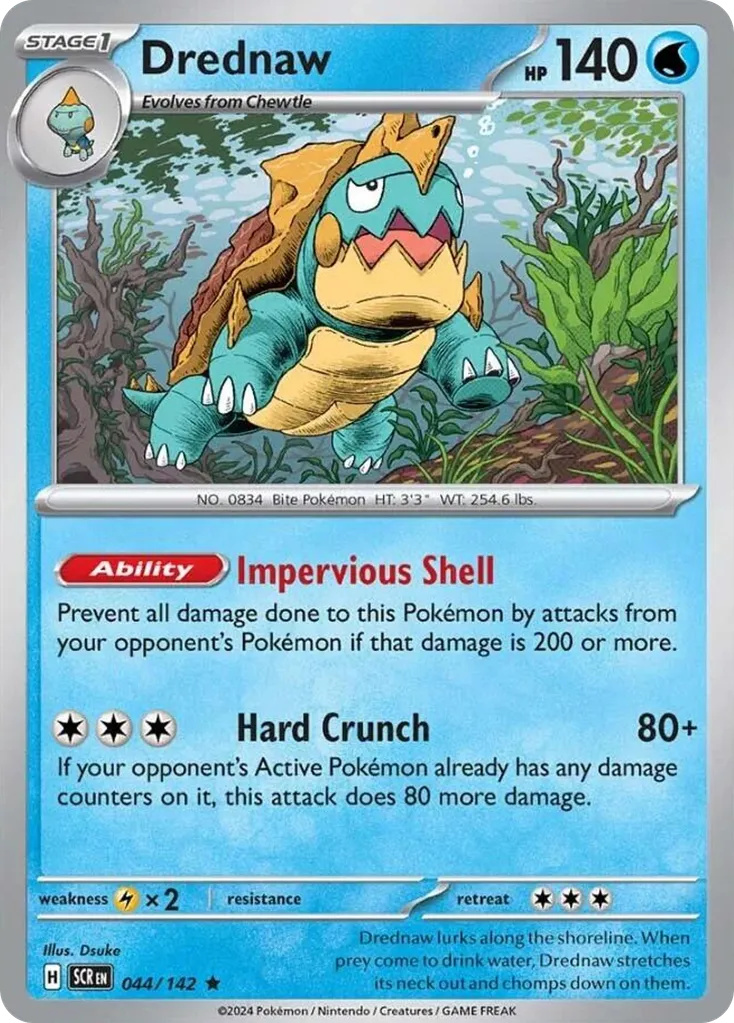 Drednaw #44, Stellar Crown Reverse Holo