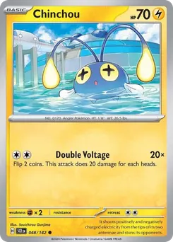 Chinchou #48, Standard