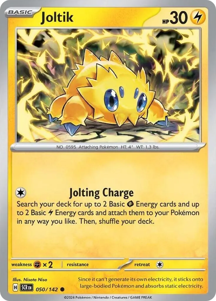 Joltik #50, Stellar Crown Reverse Holo