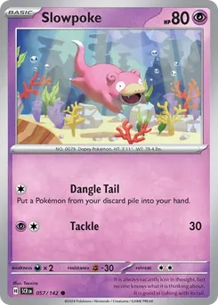 Slowpoke #57, Reverse Holo