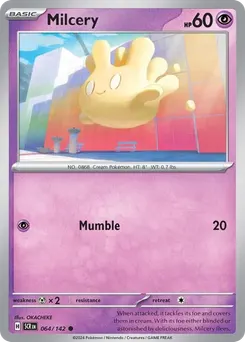 Milcery #64, Reverse Holo