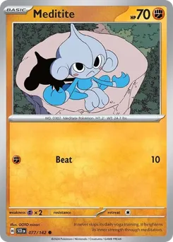 Meditite #77, Reverse Holo