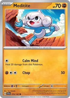 Meditite #78, Reverse Holo