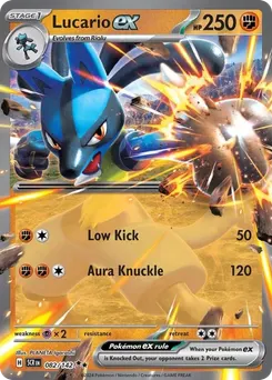 Lucario ex #82, Standard