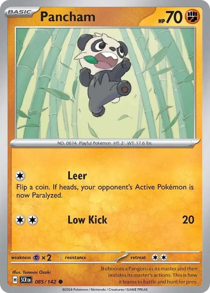 Pancham #85, Stellar Crown Reverse Holo