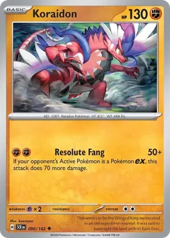 Koraidon #90, Reverse Holo