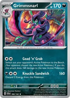 Grimmsnarl #96, Reverse Holo