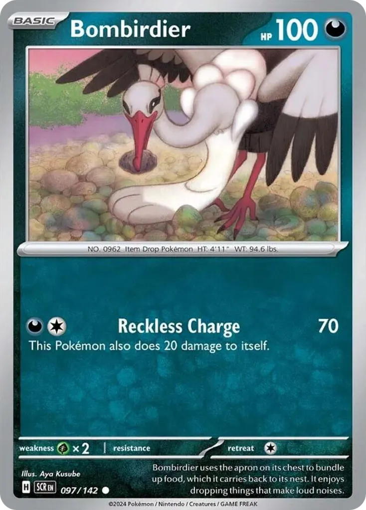 Bombirdier #97, Stellar Crown Reverse Holo