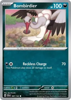 Bombirdier #97, Reverse Holo