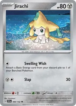 Jirachi #98, Reverse Holo