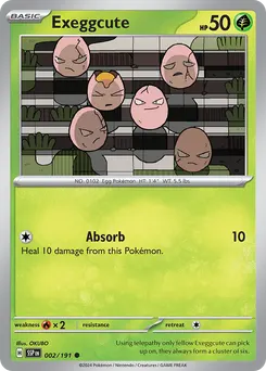 Exeggcute #2, Reverse Holo