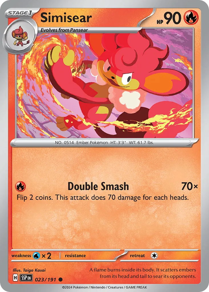 Simisear #23, Surging Sparks