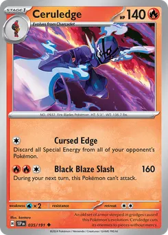Ceruledge #35, Reverse Holo
