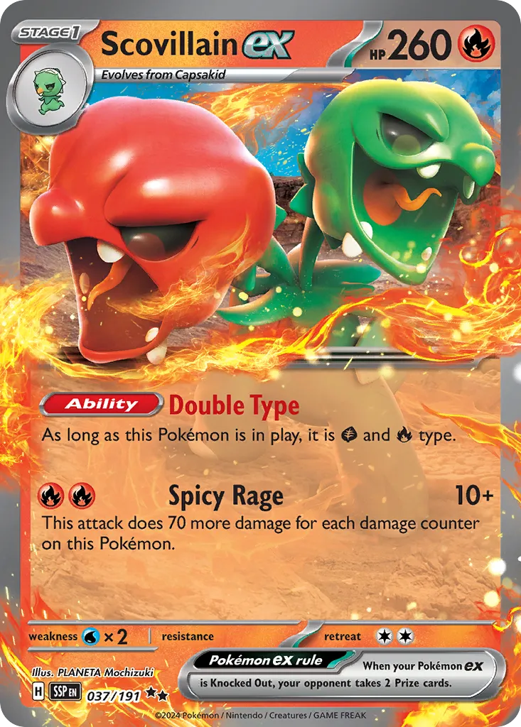 Scovillain ex #37, Surging Sparks