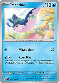 Mantine #40, Reverse Holo