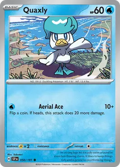 Quaxly #50, Reverse Holo