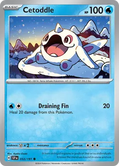 Cetoddle #53, Reverse Holo