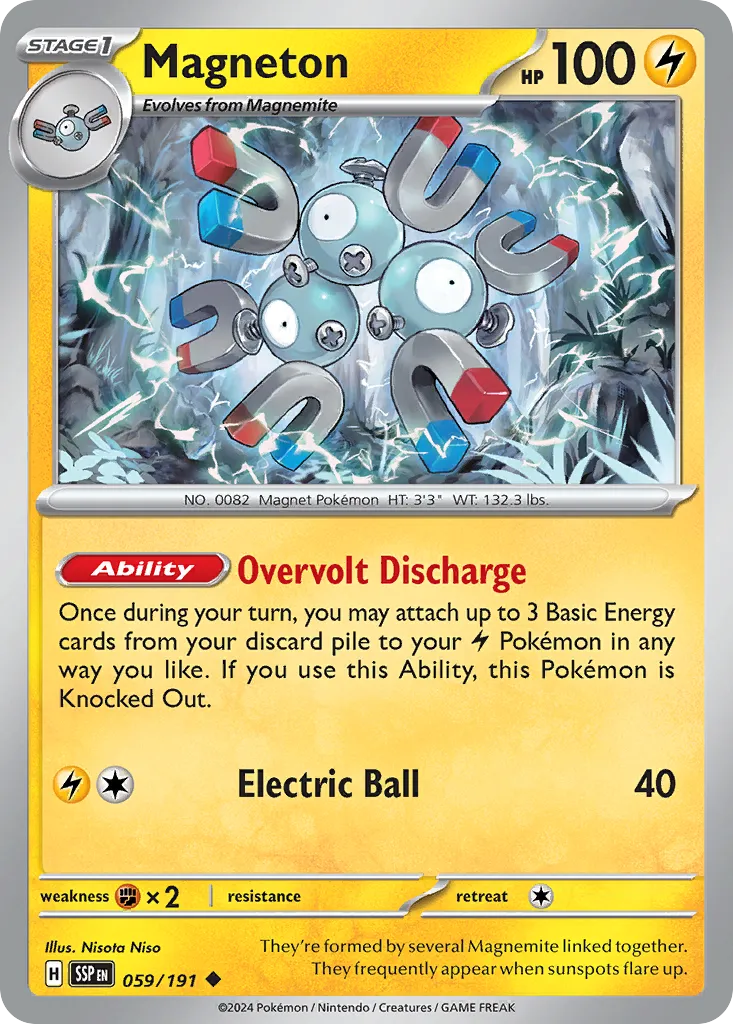 Magneton #59, Surging Sparks