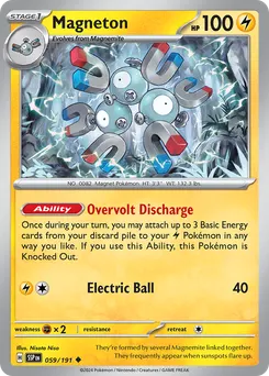 Magneton #59, Reverse Holo