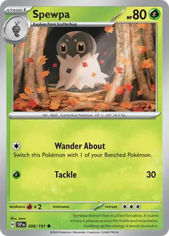 Spewpa #6, Reverse Holo