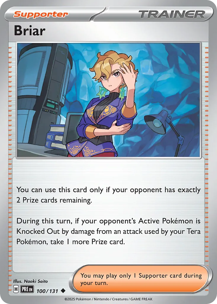 Briar #100, Prismatic Evolutions Reverse Holo