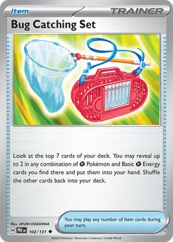 Bug Catching Set #102, Poke Ball Reverse Holo