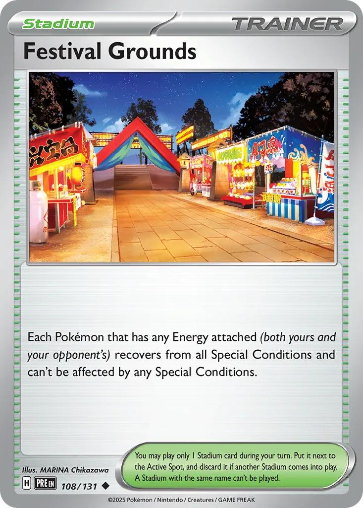 Festival Grounds #108, Prismatic Evolutions