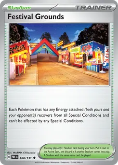 Festival Grounds #108, Poke Ball Reverse Holo