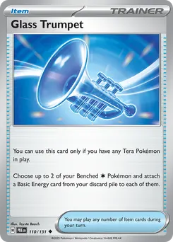 Glass Trumpet #110, Poke Ball Reverse Holo