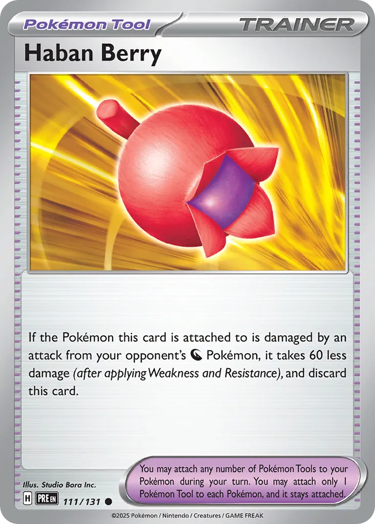 Haban Berry #111, Prismatic Evolutions