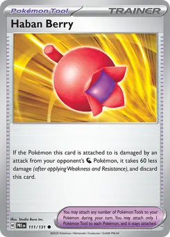 Haban Berry #111, Poke Ball Reverse Holo