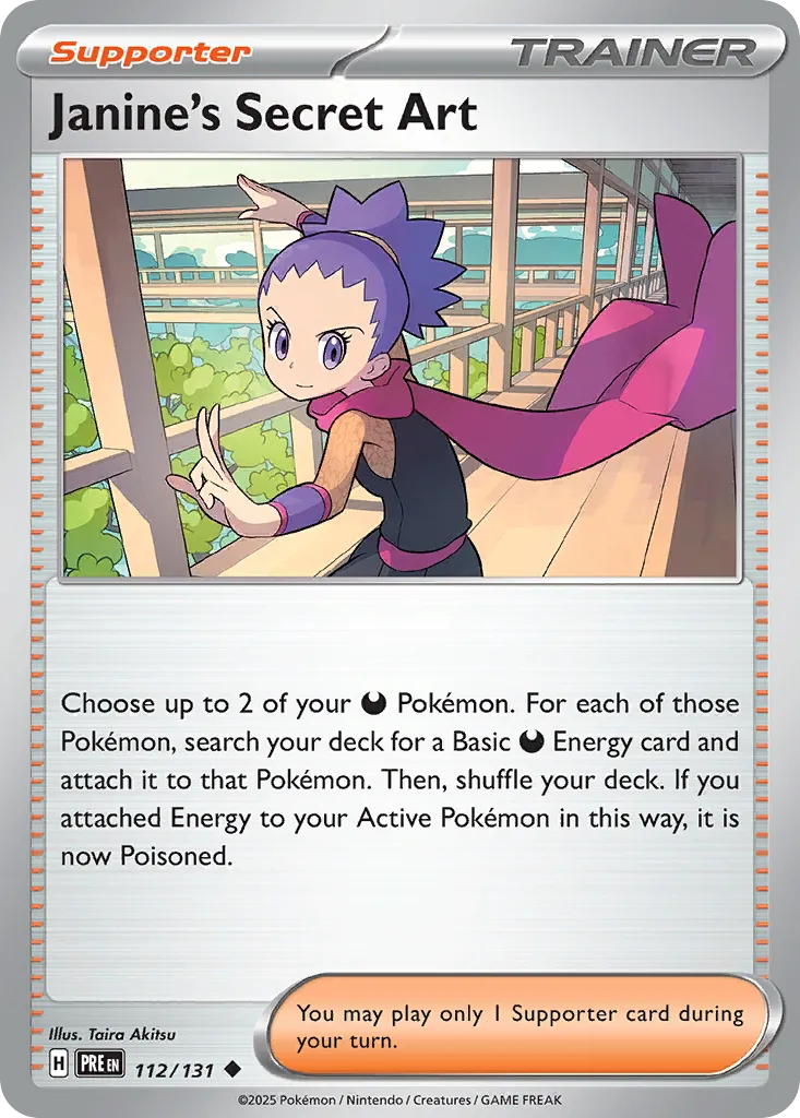 Janine's Secret Art #112, Prismatic Evolutions