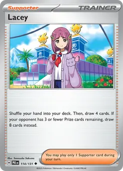 Lacey #114, Poke Ball Reverse Holo
