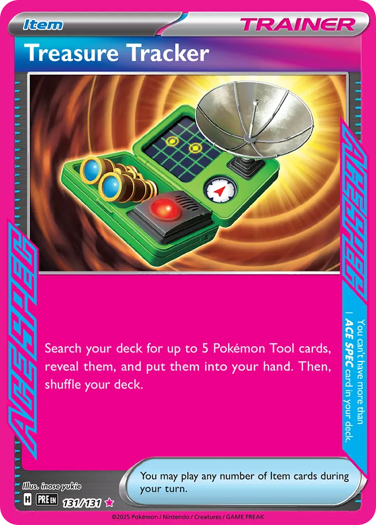 Treasure Tracker #131, Prismatic Evolutions