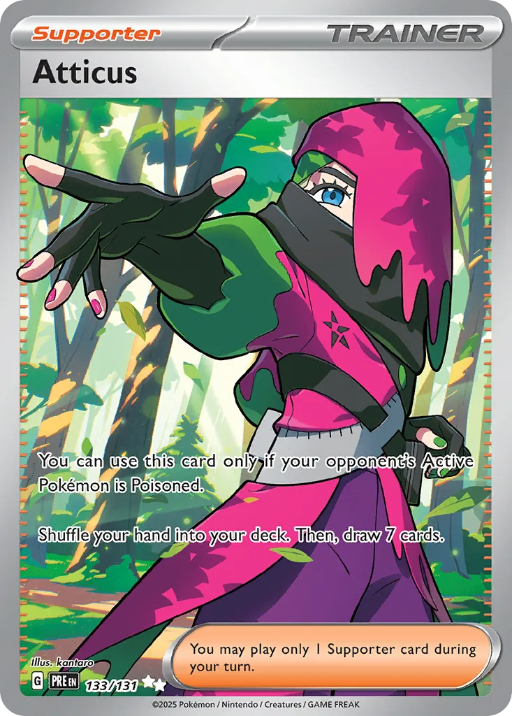 Atticus #133, Prismatic Evolutions